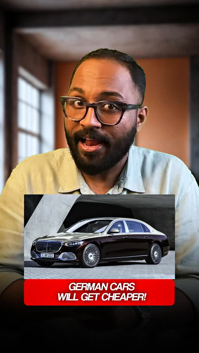 German cars will get cheaper! India-EU trade deal.